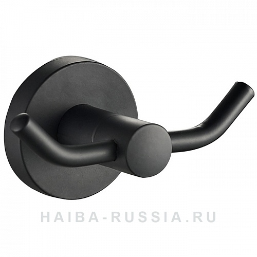 Крючок двойной черный HB8705-2 HAIBA 