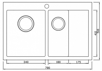 Кухонная мойка Seaman Eco Marino SMB-7851DRS