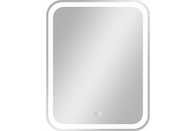 Зеркало 60 "Russo Led" c LED подсветкой (сенсор на зеркале) 600х700 Континент