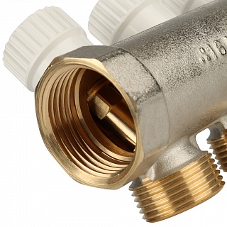 Коллектор распределительный 1", 3 отвода 3/4"ЕК (SMB 6851 013403) STOUT