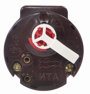 Термостат стержневой ИТА 70гр./83гр. 16A с ручкой (200850)