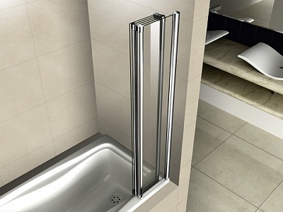 ДУШЕВАЯ ШТОРКА НА ВАННУ CEZARES PRATICO-V-5 120/140-C-Cr