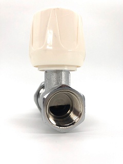 Клапан регулировочный 1/2  ПРЯМОЙ ВЕРХНИЙ  (VR278)  VIEIR (80/10)