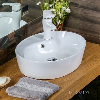 Умывальник фигурный 78199 MELANA