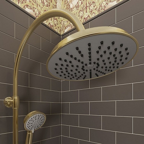 Смеситель для ванны с верхним душем, Oldie, IDDIS, OLDBR3Fi06