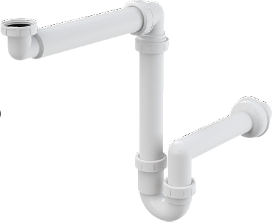 Сифон д/умывальника 1"1/4х32  А434 АlcaPlast