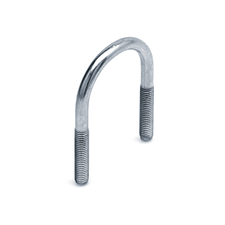Хомут U-образный TUB  D36 (26-34)  M8  (160/20шт/кор) (09403009)