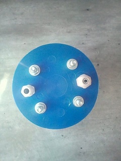 Оголовок скважинный ГЛУХОЙ ОСВ-125 (пластик)