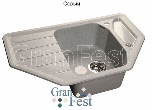 Кухонная мойка Granfest Corner GF-C800E