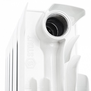 Радиатор бимет. Space 12 сек. 500 (186 Вт) STOUT (SRB-0310-050012) ВЫГОДА