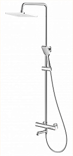 Душевая система ATLAS картр. d35 с изливом 3505/С ARGO 43932 