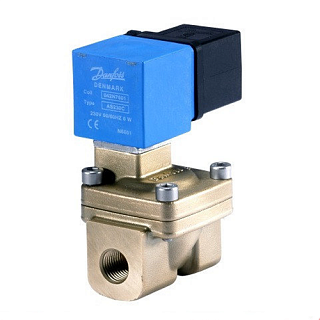 Клапан эл. магн. EV220W "НЗ" DN25, -10...90°C, 0,3...16бар, с катушкой 220V (042U426632) "Danfoss"
