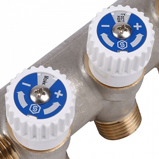 Коллектор распределительный 3/4 3 контура 1/2 (SMB 6851 341203) STOUT