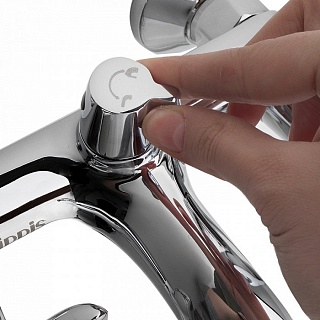 Смеситель для ванны с керамическим дивертором Copter, IDDIS, COPSB02i02WA