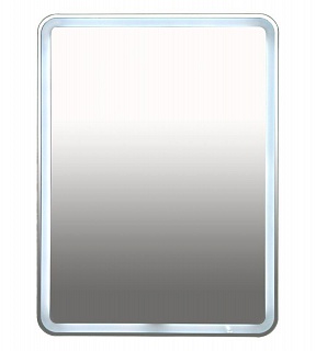 Зеркало Неон 3 с LED подсветкой (сенсор на корпусе) 600х800 MISTY