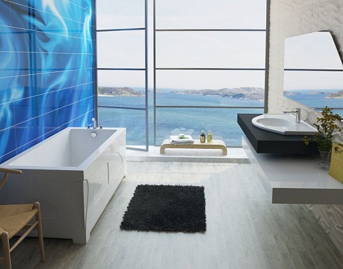 Ванна литьевой мрамор Эстет Дельта,150х70 + ножки