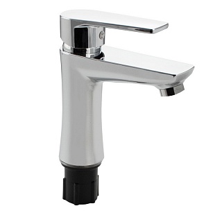 BRIMIX - Смеситель на раковину, шаровый АБС пластик хромированный (код: 596)