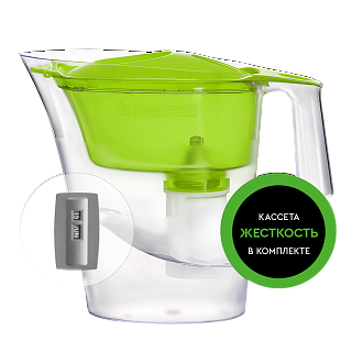 Фильтр-кувшин "Барьер-Чемпион" (Зеленое ябдоко) 4 л,(в комплекте кассета жесткость)