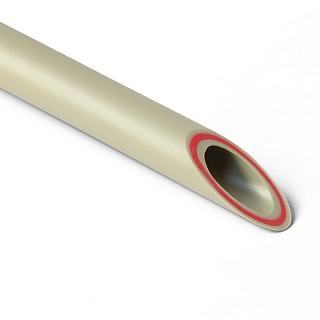 Труба (SDR 6) 50*8,3 арм. стекловолокном серый (20) ПРО АКВА (PA37016РG)