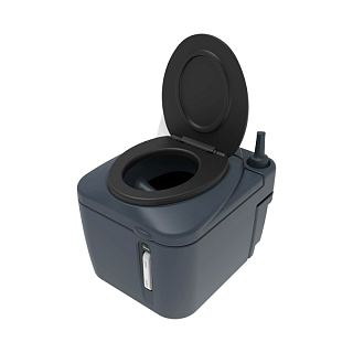 Туалет торфяной Rostok  ECO графит ВxШxД,мм:540x530x655   ВЫГОДА