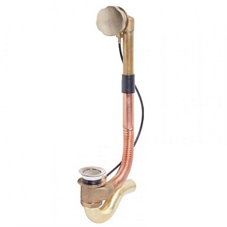 Обвязка для ванны KAISER полуавтомат лат. бронза (8003An)