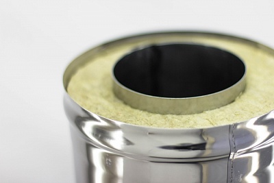 Сэндвич К 180/250  1,0 м  нерж 1 мм (AISI 304) / нерж 0,5 мм