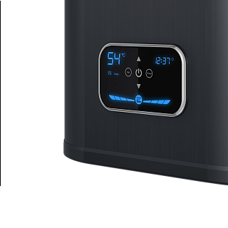 Водонагреватель THERMEX ID 50 V (pro) Wi-Fi черный плоский нерж.(1.3+0.7Квт) ВЫГОДА!!!