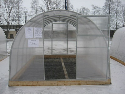 Теплица раздвижная 3м*4м / каркас 20*40 / 1м дуги  3 шт. / оцинк АКЦИЯ