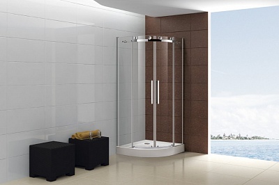 ДУШЕВОЙ УГОЛОК CEZARES STYLUS-O-M-R-2 100-C-Cr