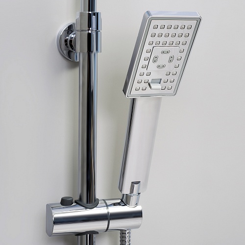 Душевой комплект с термостатическим смесителем "Thermo" (A15502)   WasserKraft