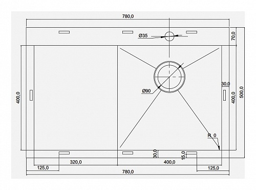 Кухонная мойка Seaman Eco Marino SMV-Z-780L