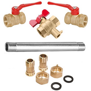 Монтажный комплект MIN Ду 20  для теплосчётчика Берилл (Итэлма)