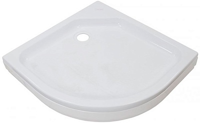 Поддон акриловый 0,8х0,8 TRITON полукруг низкий + сифон ПД22