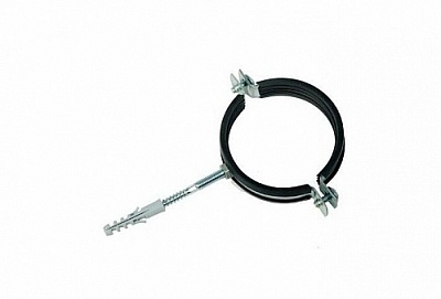 Хомут сантехнический 1/4" (12-15) М8 комп. дюбель+шпилька (150)