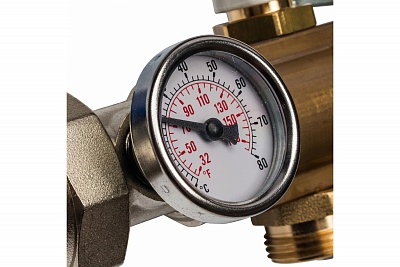 Коллектор 5-вых. латун.без расходомер. (SMB 0468 000005) STOUT