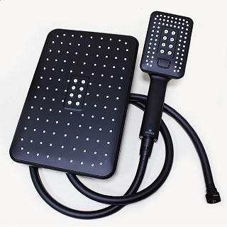 Душ. система KAISER Elite  душевая система  с термостатом черный  (01182-2)