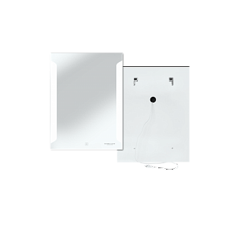 Зеркало 60 "QUADRO Led-60х80" подсветка сенсор на зеркале Sanita 