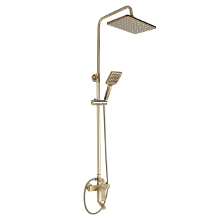 GFmark Душевая система, тропический душ, БРОНЗА, латунь (5075)