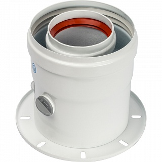 Элемент дымохода DN60/100 адаптер верт. коакс. SCA-6010-240100 STOUT (Bosch-Buderus)