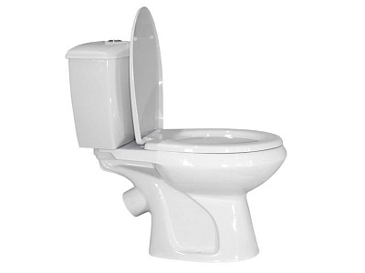 Унитаз-комп "Элисса"  белый  с сиден.ПП и армат. нижн. подв.  (Ст.Оскол )