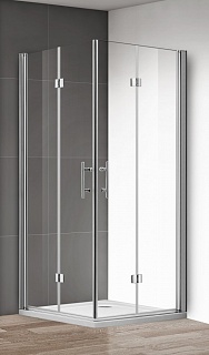 ДУШЕВОЙ УГОЛОК CEZARES ECO-O-ASH-2 80/100-C-Cr