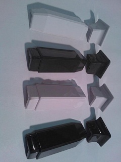 Угол наружный (белый)