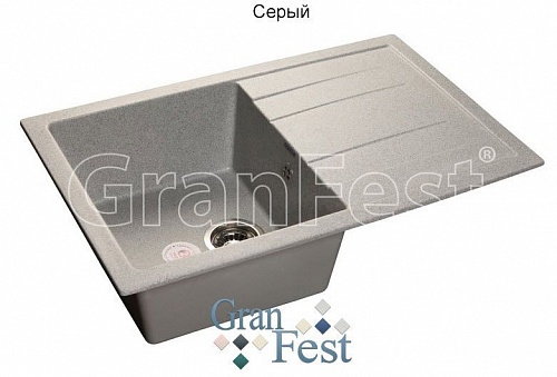 Кухонная мойка Granfest  Quadro GF-Q780L