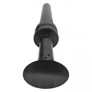 Дымоход верт. коакс. 60/100mm с оголовком УТДК 01.01.700.100