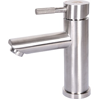 Смеситель д/умывальника SOLID нерж. d35, гайка 3504 ARGO 43970