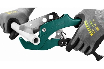 Ножницы KRAFTOOL Alligator-63 д/пласт. труб 63мм, автомат (23408-63_z01) ВЫГОДА