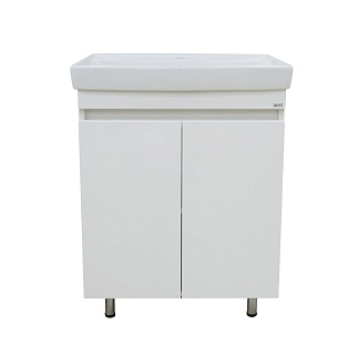 Комплект мебели 60 "Енисей-60" напольная 2 дв. MISTY (ум.Амальфи-60/QUADRO-60)