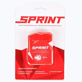 Подмотка д/труб  SPRINT (50м бокс ), блистер (61011)