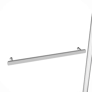 Ограждение душевое VINCEA Slim Soft 1200*800, хром, стекло прозрачное VSR-1SS8012CL (VDS-1SS120CL+VSG-1SS800CL)