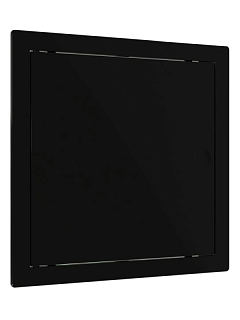 Сантехнические люки L1515N BLACK с магн. замком 150х150 (172х172) с фланцем (34)